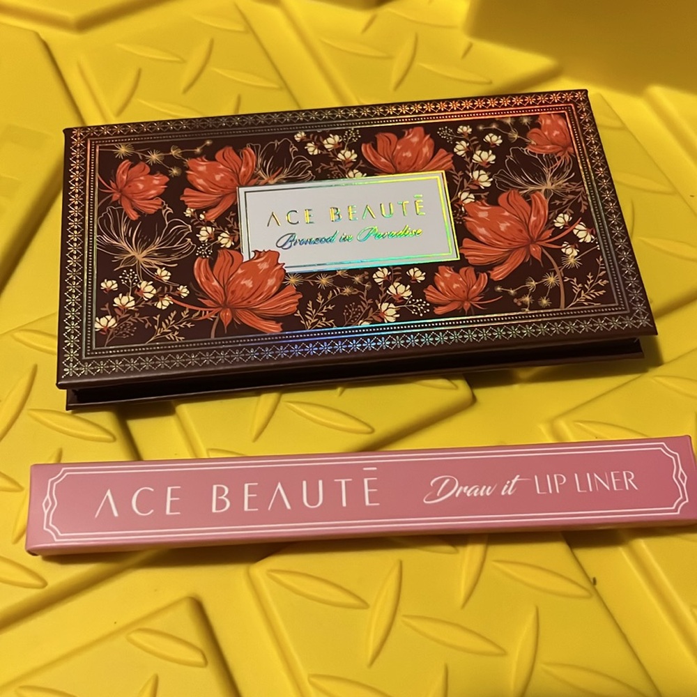 Ace Beaute lip liner and bronzer bundle